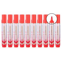 Marcador Quadro Branco -  Ponta Bullet  1,8mm - Vermelho - 10 pcs
