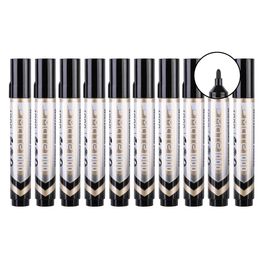 Marcador Quadro Branco -  Ponta Bullet  1,8mm - Preto - 10 pcs