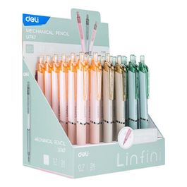 Lapiseira Triangular 0,7mm Linfini - Soft Grip c/ Borracha - Display 36pcs