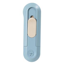 Estilete Mini Unpacking - Lâmina Aço SK5 - Azul