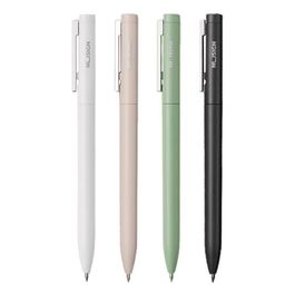 Caneta Gel Spin  Clipe Metálico - Ponta Bullet 0,5mm -  Preto - 10 pcs