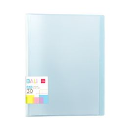 Pasta Catálogo BALI - Capa PP 0,6mm - 30 Envelopes - Azul