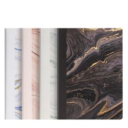 Caderno A5  -  Capa de Couro - Marble
