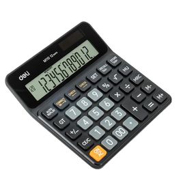 calculadora 12 Dígitos Check and Correct (120 Steps) - Bateria e Solar - Preta - media