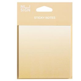 Notas Adesivas Gradient Yellow - 60 fls  74 x 74