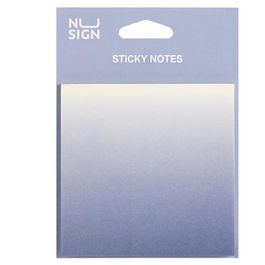 Notas Adesivas Gradient Blue - 60 fls  74 x 74