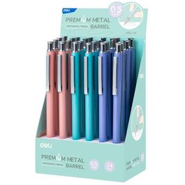 Lapiseira Redonda 0,5mm Clipe de Metal - 24 pcs