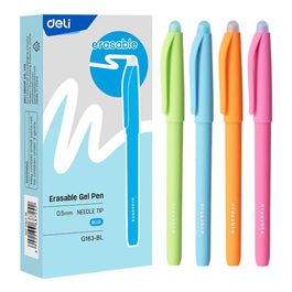 Caneta Gel Apagável - Ponta Agulha 0,5mm - Azul - 12 pcs