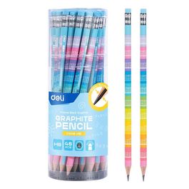 Lápis Grafite HB Redondo com Borracha Tabuada - 48 pcs