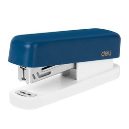 Grampeador Mini Linfini - Grampo 24/6  - 15 fls  - Azul