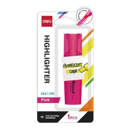 Marca Texto Accent - Ponta Cinzel 1,0-5,0mm - Rosa - Blister 1 pc