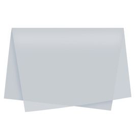 Papel Seda Liso Prata
