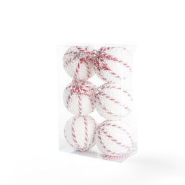 Enfeite Bola Texturizada Branco