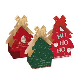 Caixa Panetone Arvore Natal - Sortido Colorido