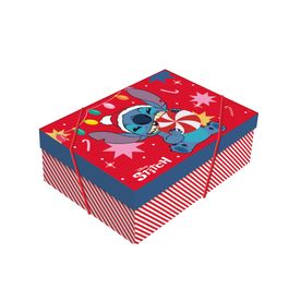 Caixa Retangular Com Tampa Aloha Stitch