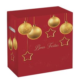 Caixa Para Cesta De Natal Noite Feliz