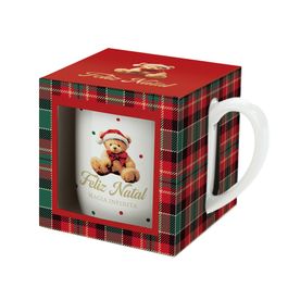 Caneca De Porcelana Magia Infinita Ursinhos