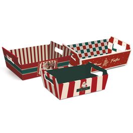 Cesta de Cartão Natal Sortido Colorido