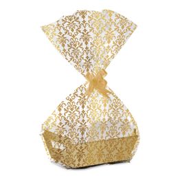 Kit Cesta Elite Arabesque Vermelho e Ouro