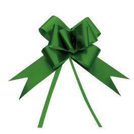 Laço Pronto Liso Acetinado Verde