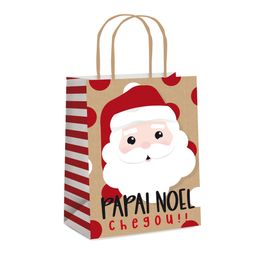 Sacola De Papel Noelito Colorido