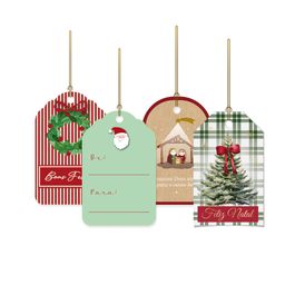Tag De / Para Natal - Sortido Colorido