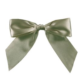 Laço Perfeito Com Adesivo Liso Verde Oliva