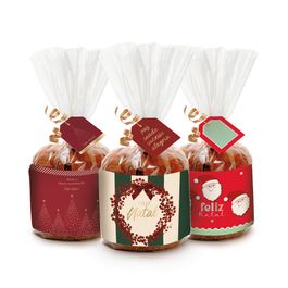 Kit Panetone Natal - Sortido Colorido