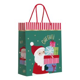 Sacola Premium Acabamento Especial Cheguei Com Presentes