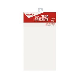 Papel Seda Autosservico Liso Branco