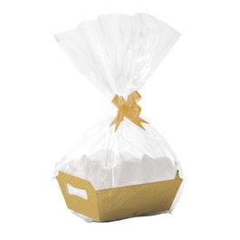 Kit Cesta Cristalino Ouro