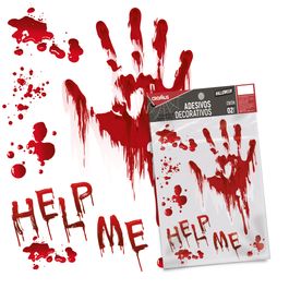 Adesivo para Espelho Help Me