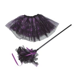 Kit Tutu Saia com Vassoura