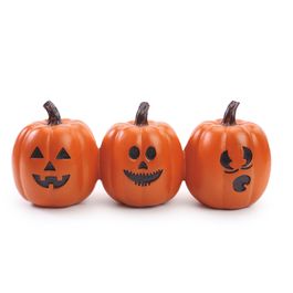 Enfeite Decorativo Trio de Abóboras Laranja