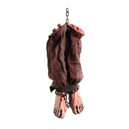 Pernas Penduradas com Sangue
