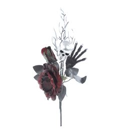 Flor Diana Vermelha/Preta 35cm