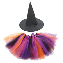 Kit Tutu Bruxa Colorida