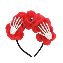 Tiara Flor Vermelha