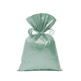 Saco Para Presente Perol Liso Verde Eucalipto