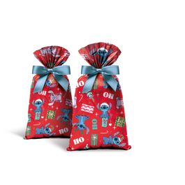 Saco Para Presente Metal Aloha Stitch
