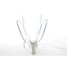 Borboleta Decorativa Com Led Branco
