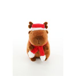 Decorativo De Pelucia Capivara Marrom