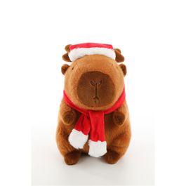 Decorativo De Pelucia Capivara Marrom