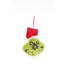 Enfeite Para Pendurar Cabeça Grinch Verde