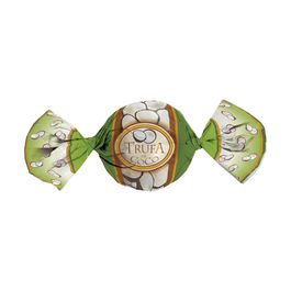 Folha para Trufa Nova Coco Verde / Branco