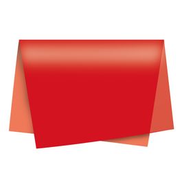 Papel Seda Liso Vermelho
