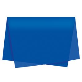 Papel Seda Liso Azul Royal