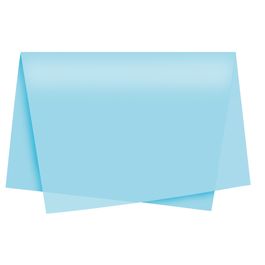 Papel Seda Liso Azul Claro