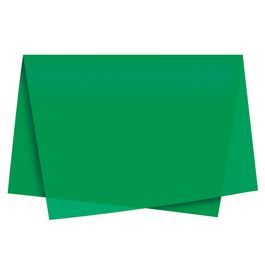 Papel Seda Liso Verde Bandeira