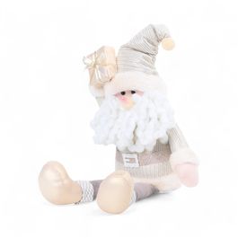 Noel Decorativo Com Presente Champagne